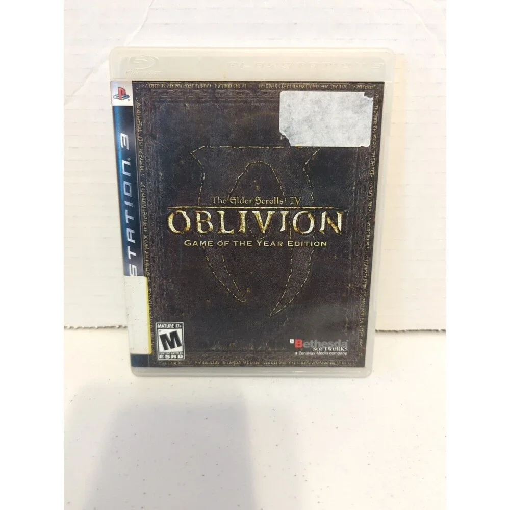 Ps3 The Elder Scrolls IV: Oblivion Game of the Year Edition